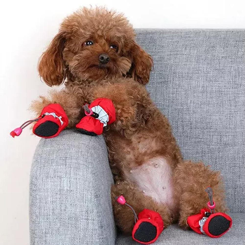 Cão De Estimação Fundo Macio Sapatos De Chuva Teddy Bichon Calçados Macios À Prova Dwaterproof Água Botas Para Animais Z