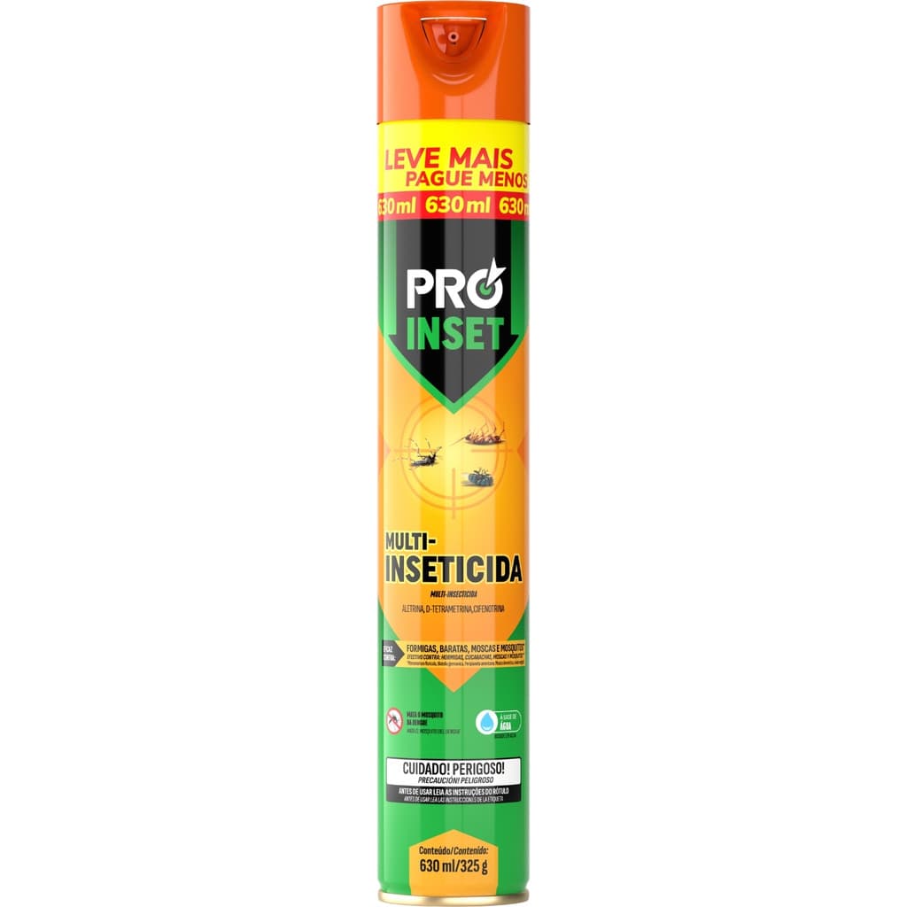 Multi- nseticida Pro Inset Maxx 630ml 325g Base D'Água