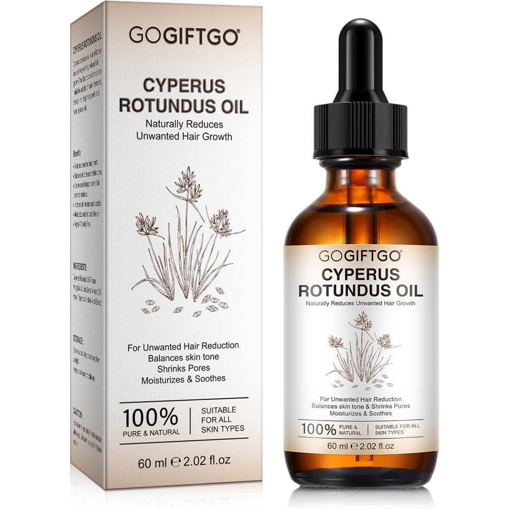 Limpador/Sérum Limpador/Máscara Facial GOGIFTGO Óleo de Cyperus Rotundus, Óleo de Cyperus, Óleo de Cyperus Rotundus para