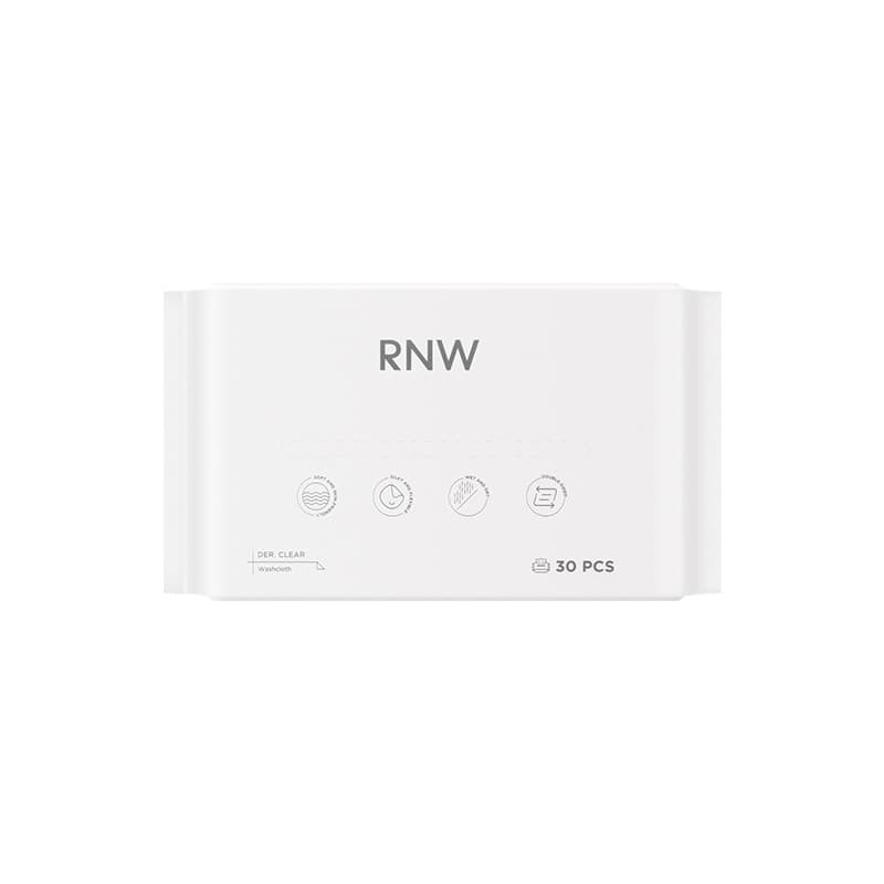 Rnw toalha de rosto Extra grossa, sem fiapos, limpeza de algodão, toalha macia, flexível, úmida, seca, dupla utilização,