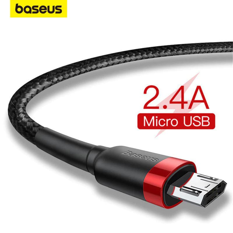 Cabo Micro USB Baseus reversível 1M