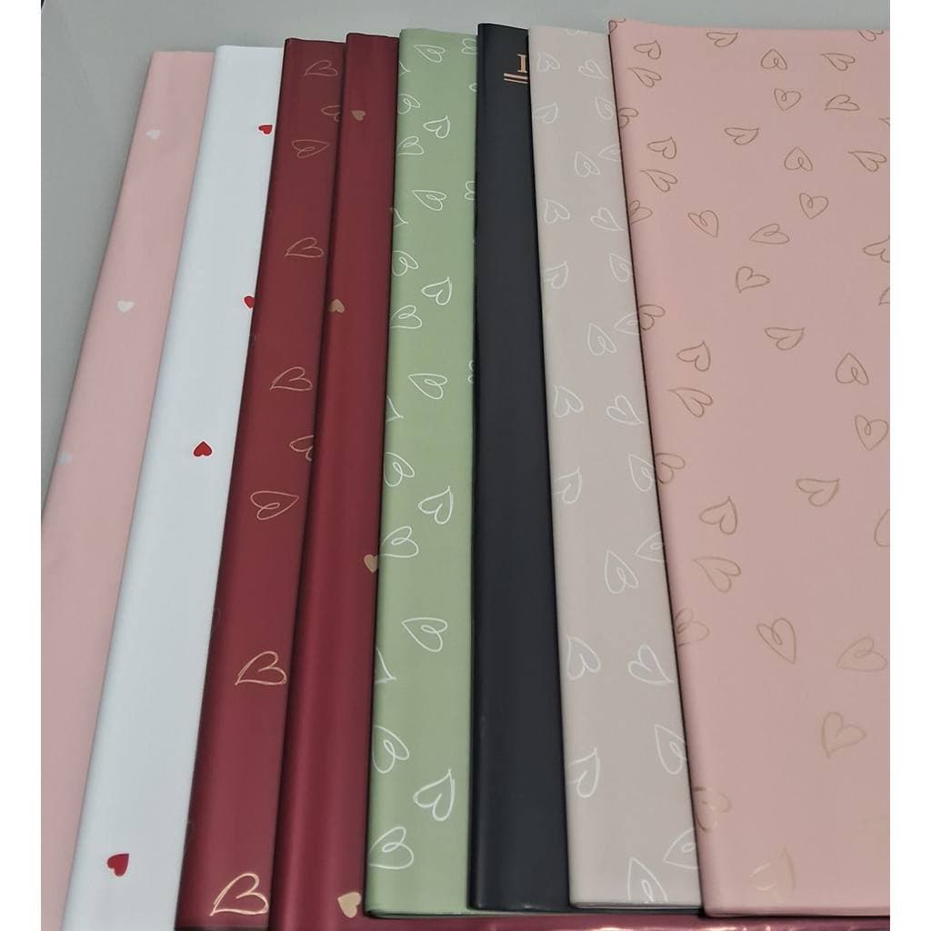 Poli 600 Coreano decoração para cestas e buquês de flores 57x57cm - 5 Folhas