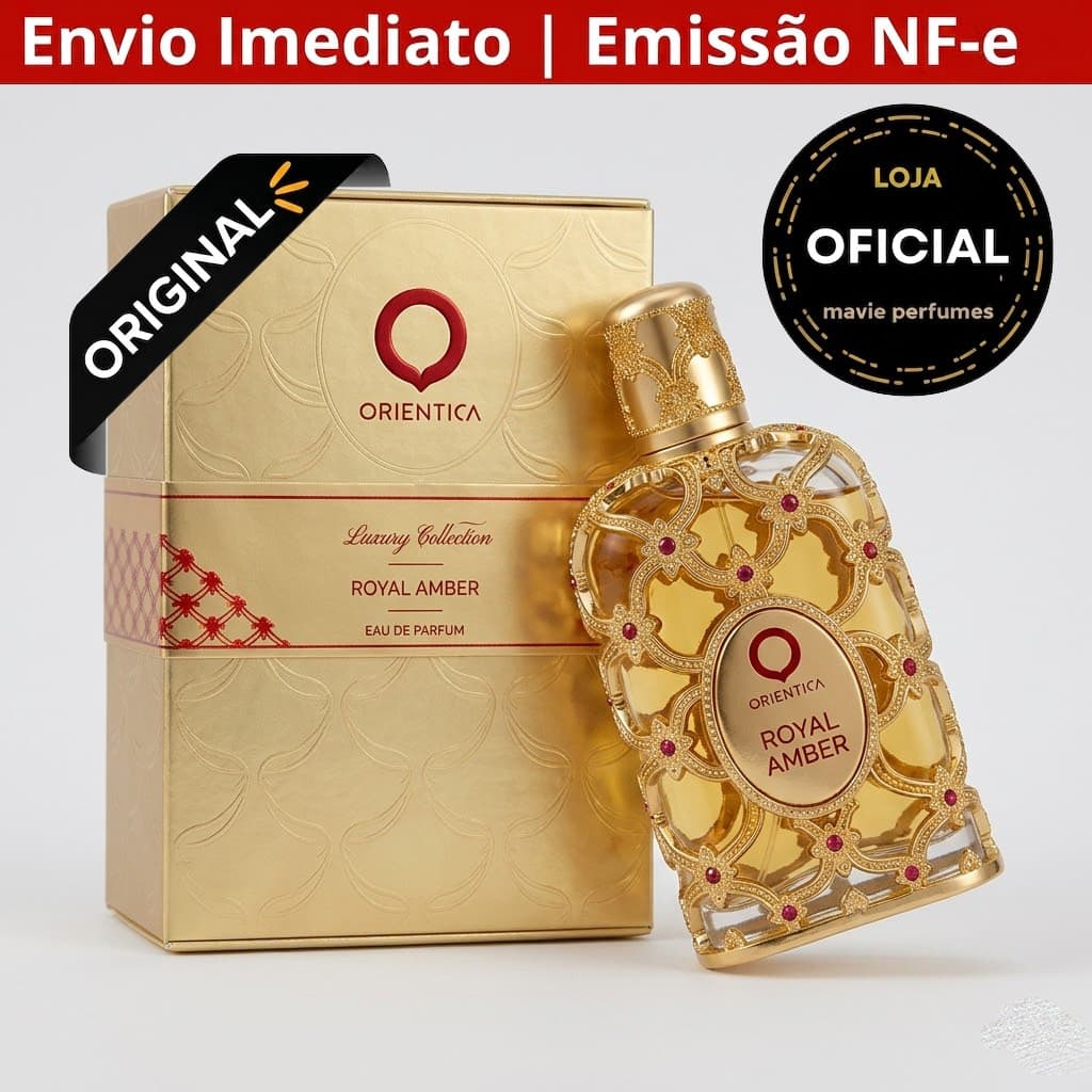🔥Frete Grátis Royal Amber Perfume Árabe Feminino 80ml 100% Original luxury collection