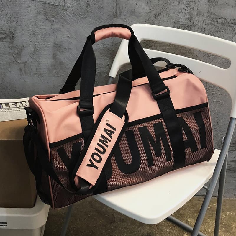 Nicho novo estilo masculino feminino saco de ginástica saco de treinamento saco de viagem esportes grande capacidade lev