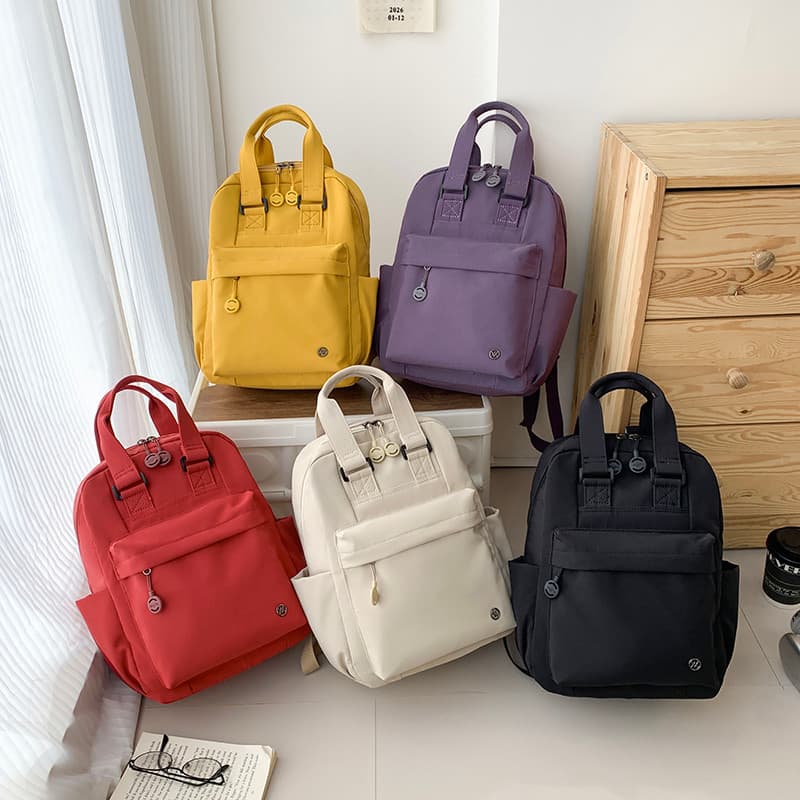 Mochila Feminina de Design Moderno, Grande Capacidade, Mochila Escolar para Meninas, Mochilas de Viagem Impermeáveis
