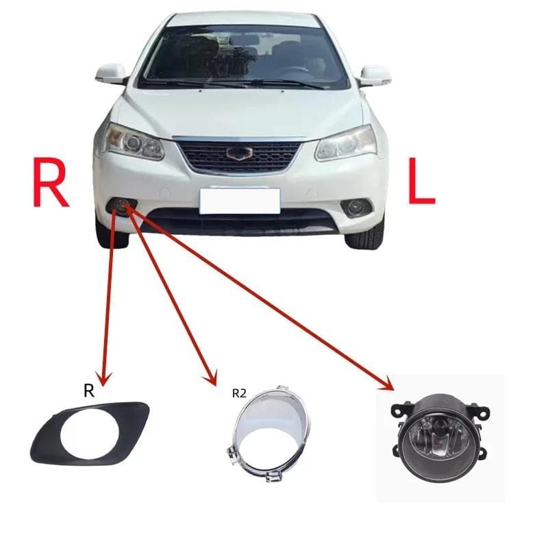 Quadro De Luz De Nevoeiro Do Carro Para Geely Emgrand Ec7RV RS