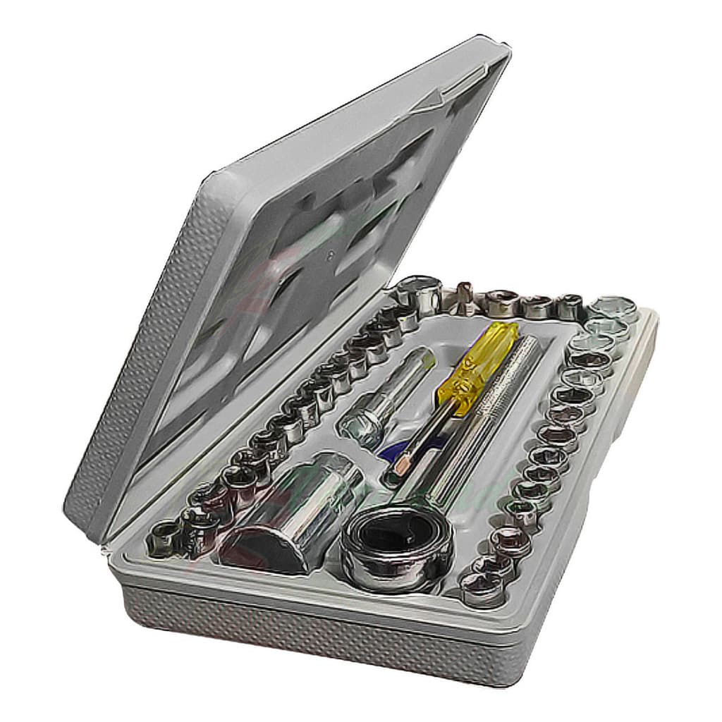 Kit de Chaves Canhão 40 Peças C7INTEGRA Original