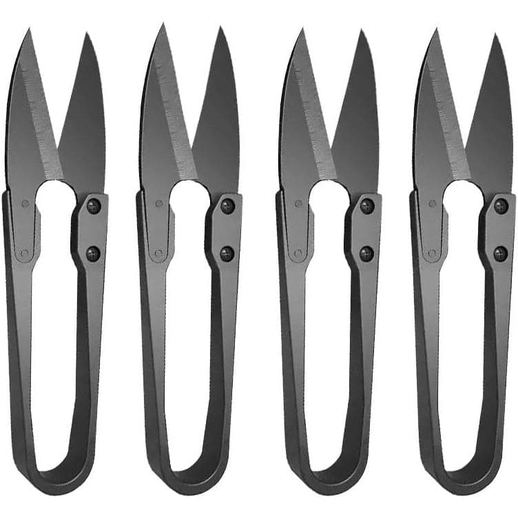 HAISHANG Conjunto de 4 Tesouras de Poda para Bonsai, Tesouras de Poda Pequenas, Cortador de Botões e Folhas, Cortador de