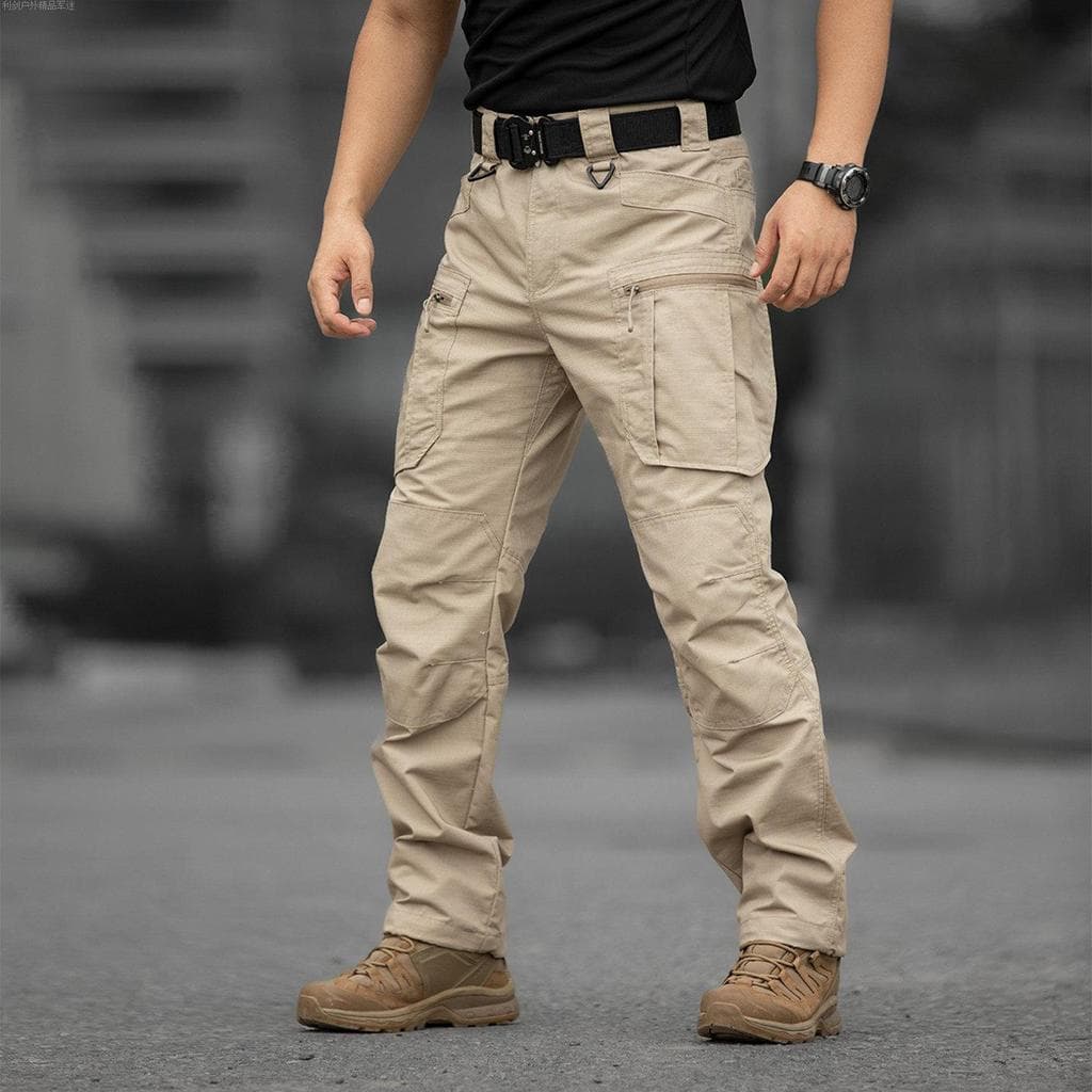 Outono Consul IX10 calças táticas dos homens à prova dwaterproof água Multi-bolso militar ventilador calças ao ar livre