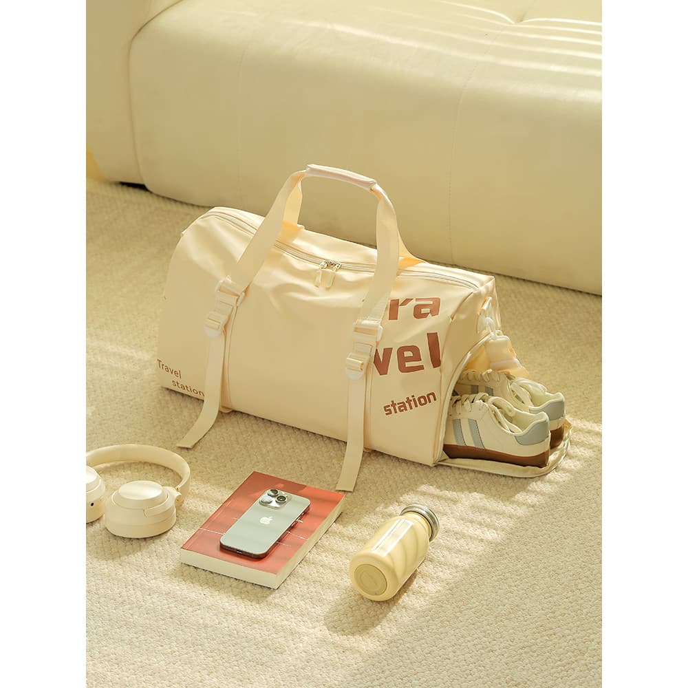 Bolsa mensageiro de grande capacidade, à prova d'água, bolsa de viagem feminina, portátil, viagem de negócios, academia,