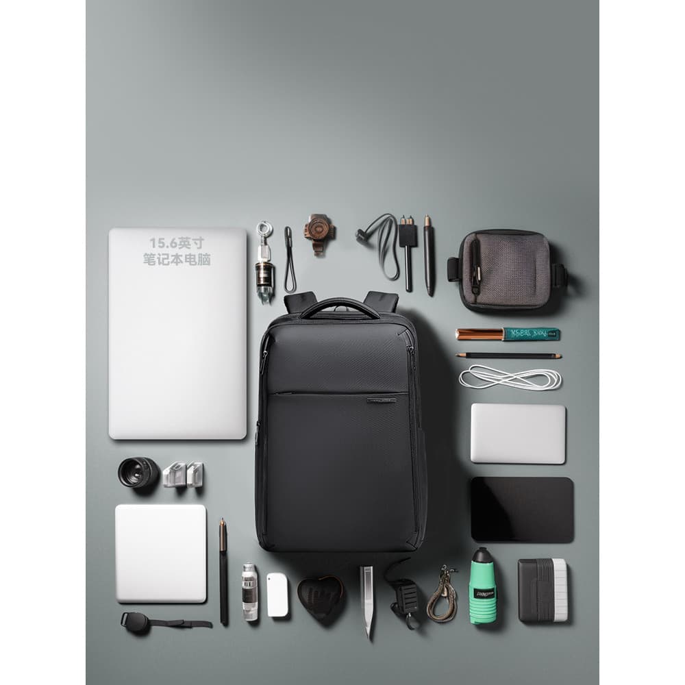 Marco Laden Mochila Commuter Business Bolsa para computador de 15.6 polegadas Viagem de negócios ao ar livre multifuncio