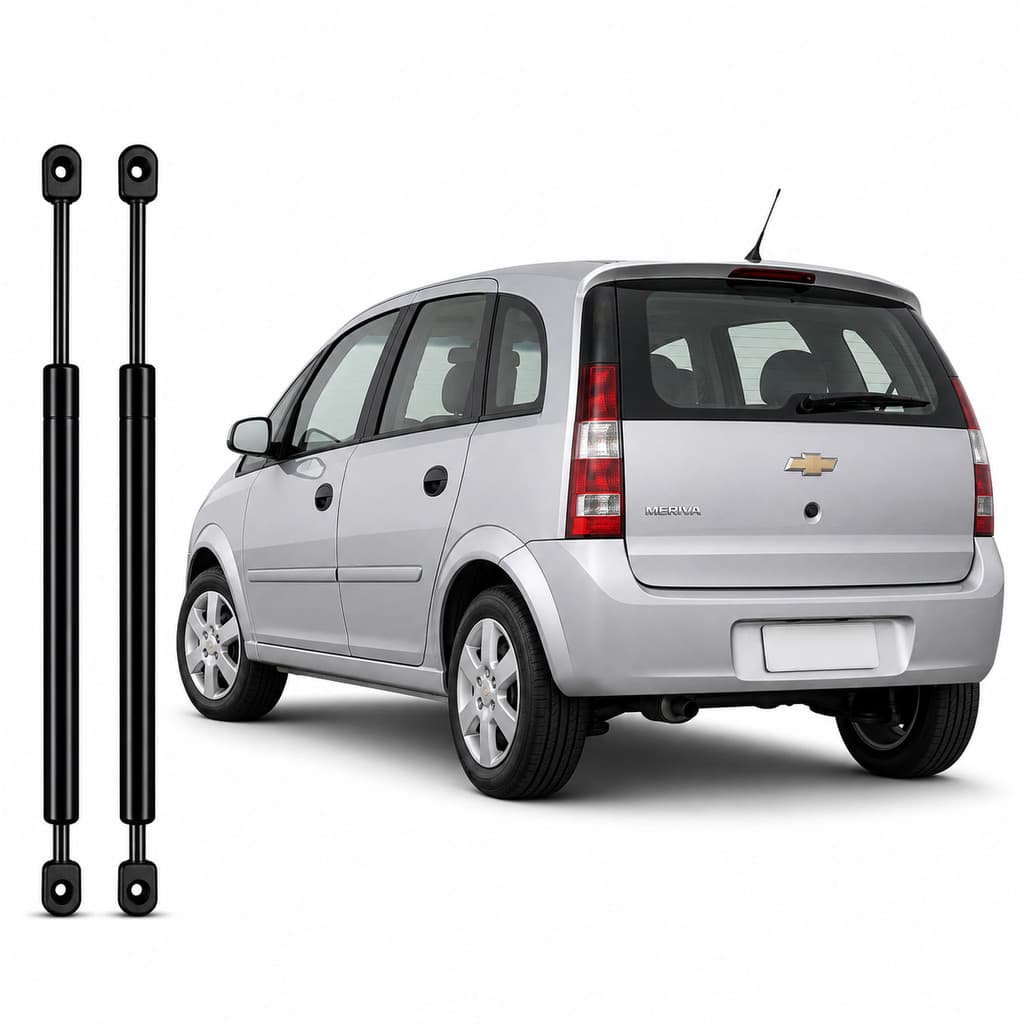 Par amortecedor porta malas Chevrolet Meriva 2002 a 2012 SW