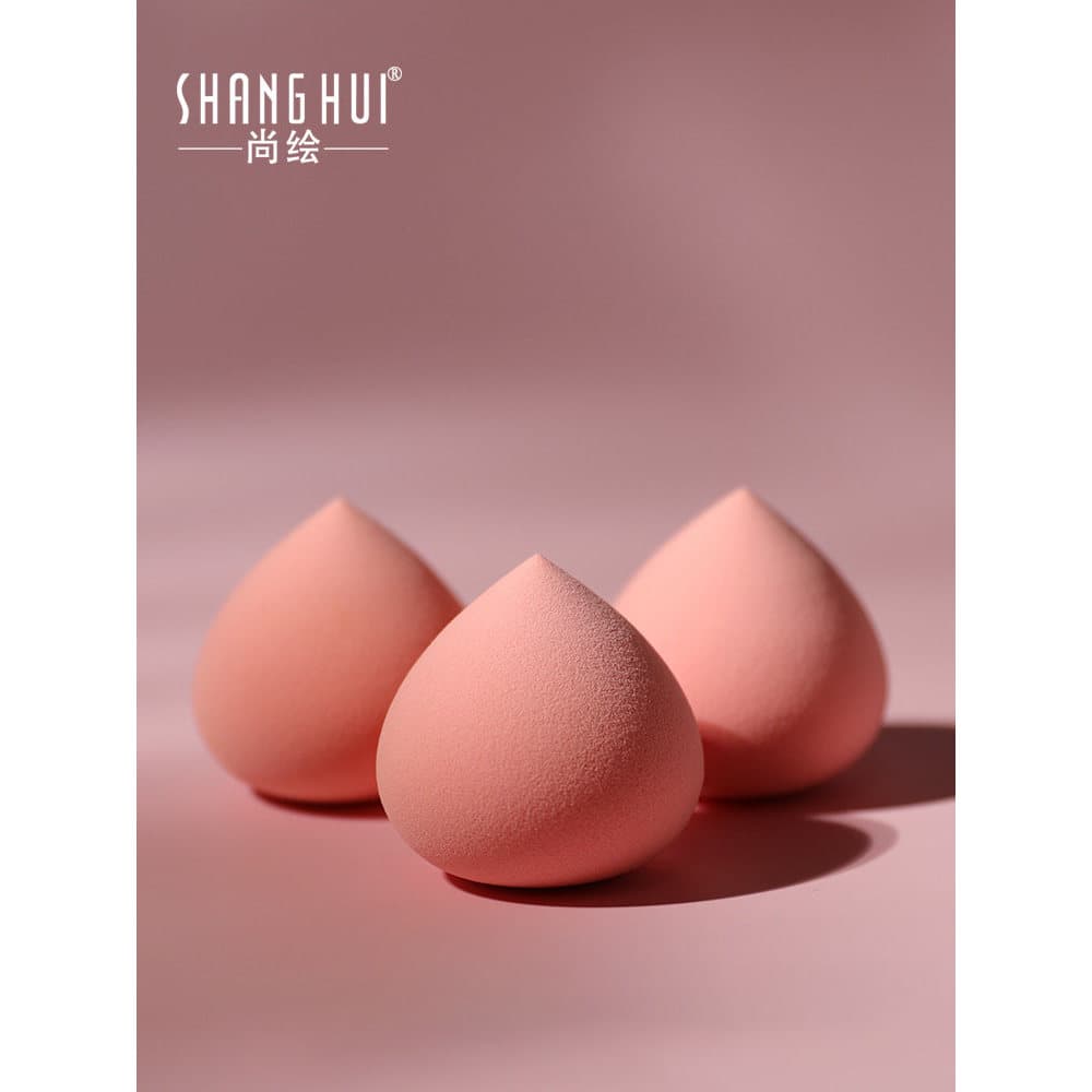 Shanghu gigante macio pêssego beleza ovo em pó Puff não comer pó esponja ovo super macio maquiagem ovo super grande maqu