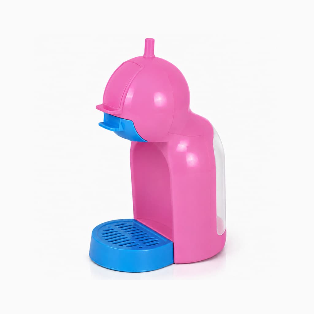 Mini Cafeteira de Brinquedo Rosa Faz de Conta Cook House Play Toys
