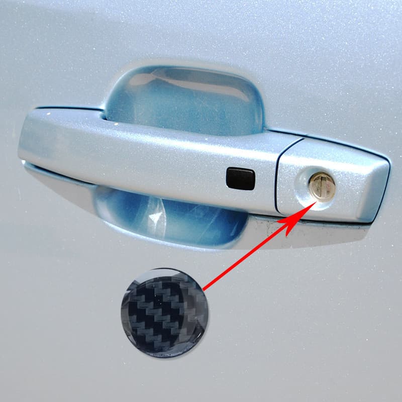 Carro Universal maçaneta da porta buraco de fechadura capa adesivo à prova dwaterproof água anti-entupimento capa anti-f