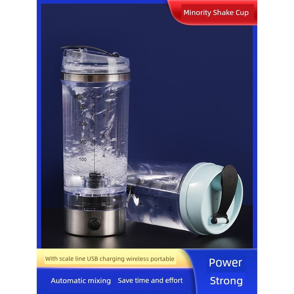 Minoria torta Dendrobium pó liquidificador automático copo Milkshake refeição proteína em pó Shaker copo elétrico portát