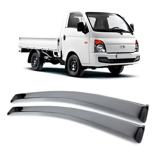 Calha Chuva Acrilica Fumê H100 1987 A 2010 2 Portas Promoção