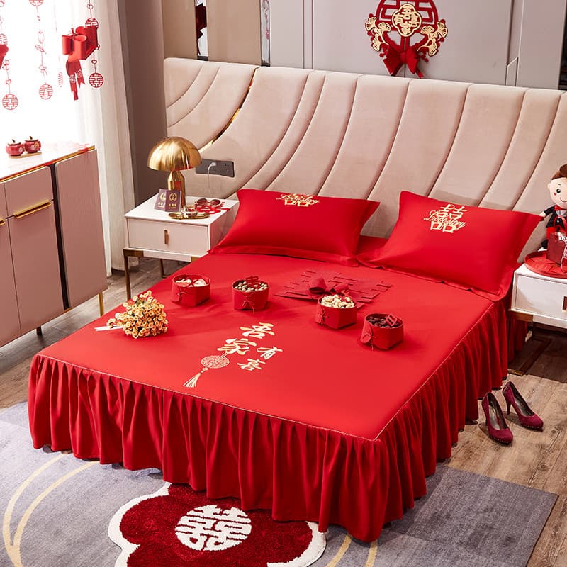 Capa de cama de casamento
