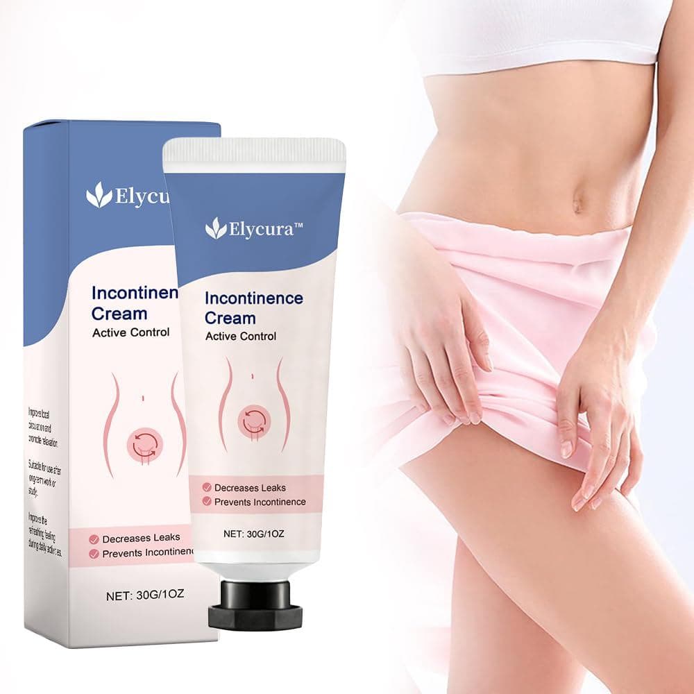 Creme para Incontinência Feminina, Elycura Bladder Comfort & Confidence, Proteção Anti-Vazamento e Protege, Fórmula Refr