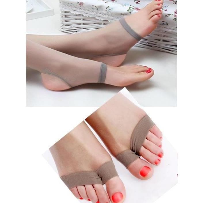 Estoque feminino estilo fino verão aberto dedos abertos boca de peixe gordura MM mais gordura plus Size meias macacão Ul