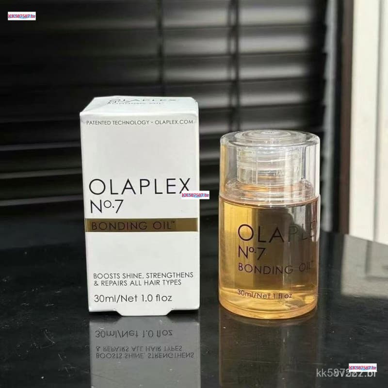 Óleo Capilar OLPLEX No. 7 30ml, melhora o frizz, suaviza o cabelo, oferece proteção térmica, repara cabelos secos J67S D