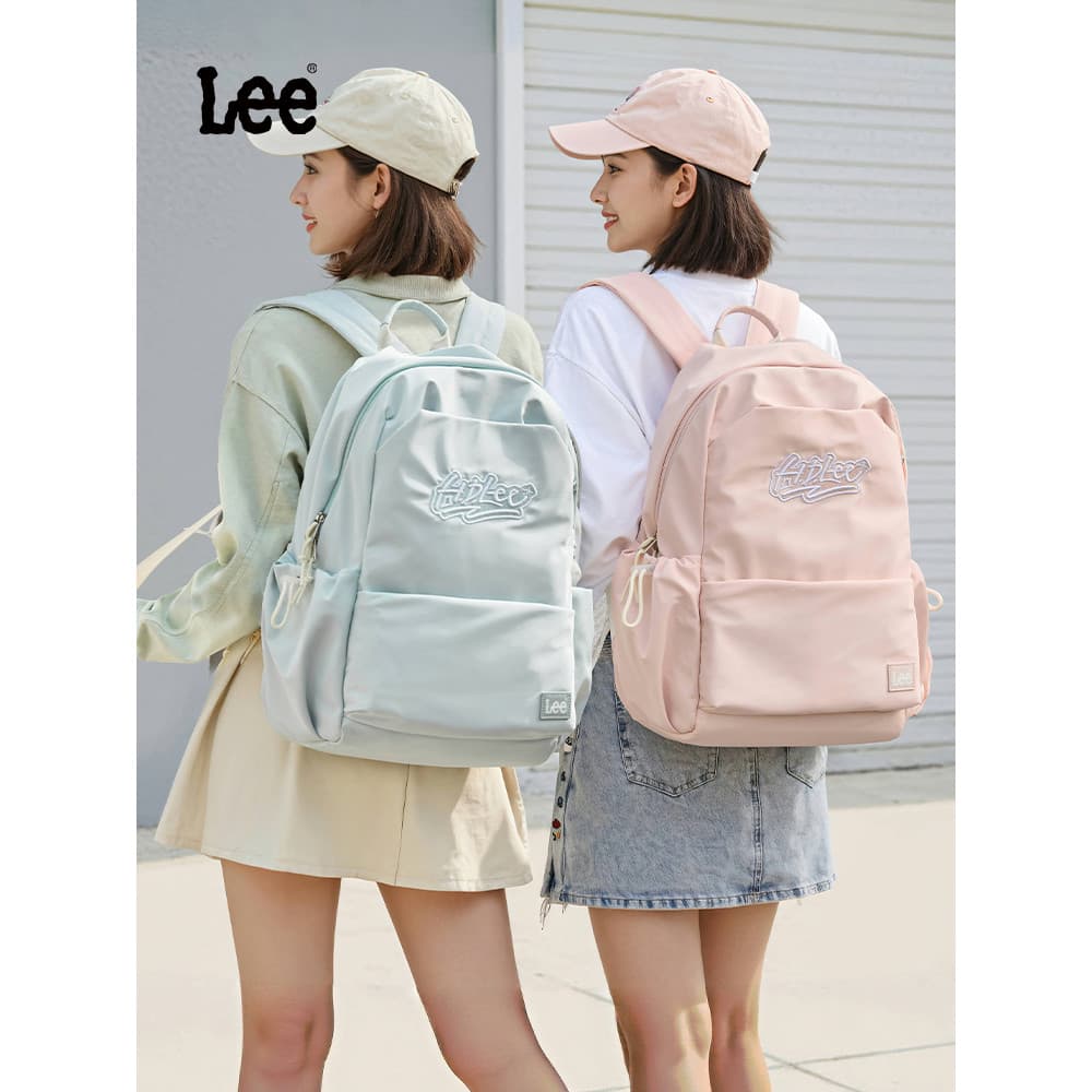 Lee júnior estudantes do ensino médio mochila mochila das mulheres dos homens mochila estudante grande capacidade lazer
