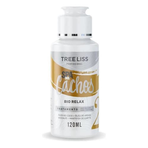 Tratamento Bio Relax 120ml Redução de Volume Alinhamento Capilar - Treeliss Profissional