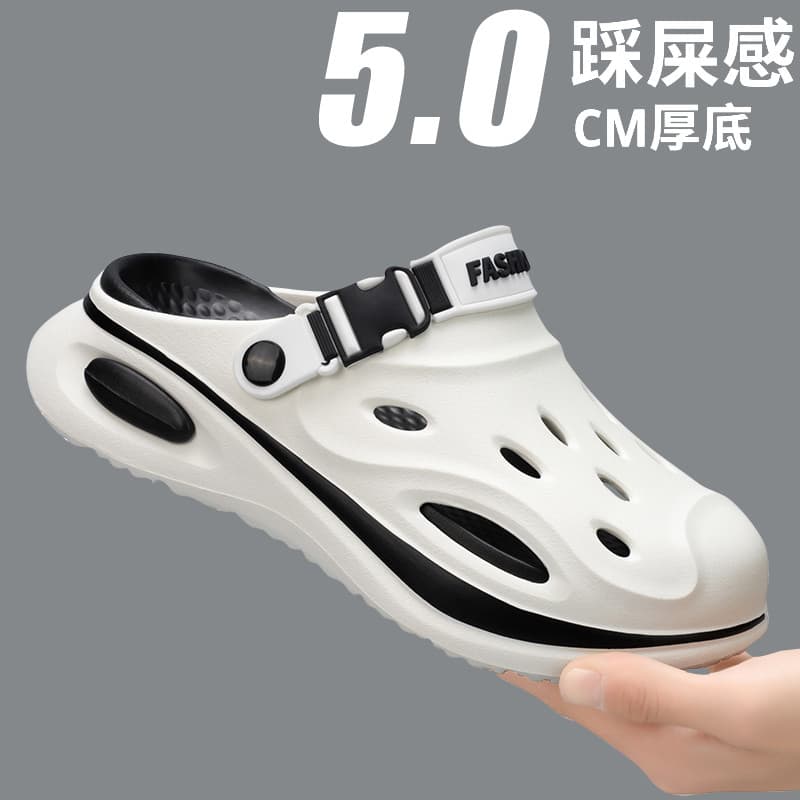Sala de operação buraco sapatos masculinos médicos verão ao ar livre wear esportes casuais antiderrapante resistente ao