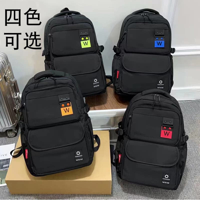 Moda mochila de grande capacidade estudantes do ensino médio bolsa escolar mochila de escola primária mochila de viagem