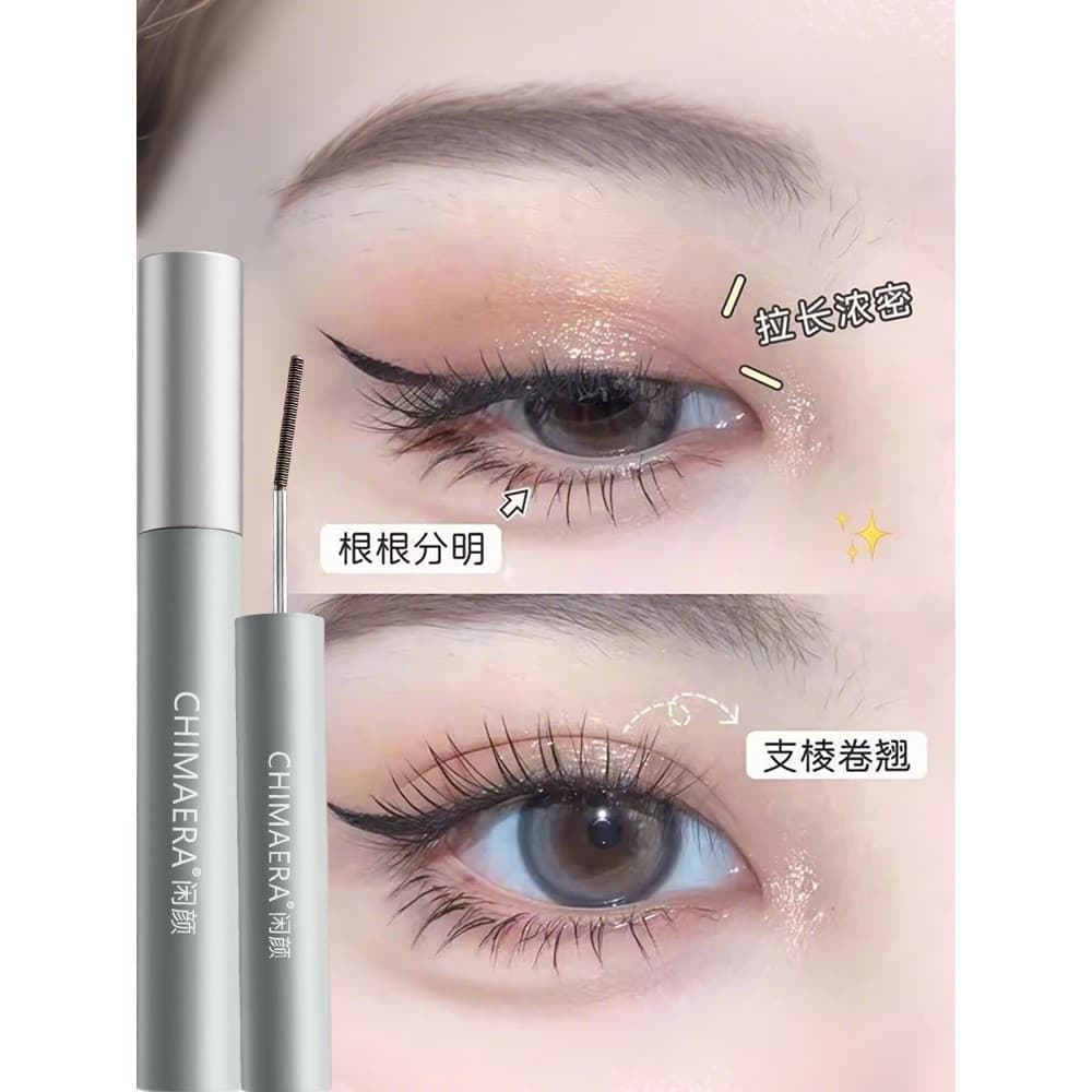 Rímel Primer Long Curling Não é fácil de borrar Raízes Claras Girassol