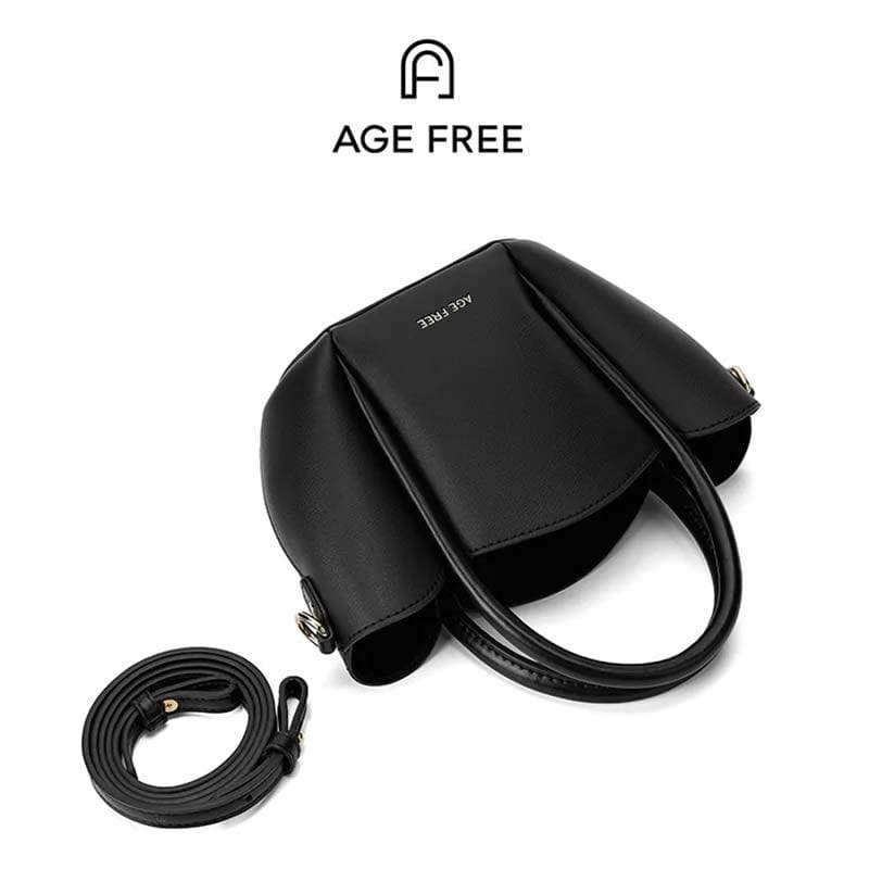 AGE FREE Estilo Floral Bolsa Tote Feminina com Detalhe de Pétala | Versátil para o Dia a Dia