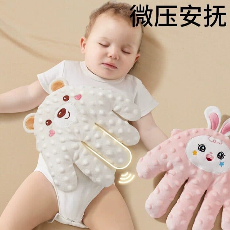 Bebê dormindo calmante palma coaxing dormir ferramenta útil bebê dormir coaxing bebê independentemente dormir abraço dor