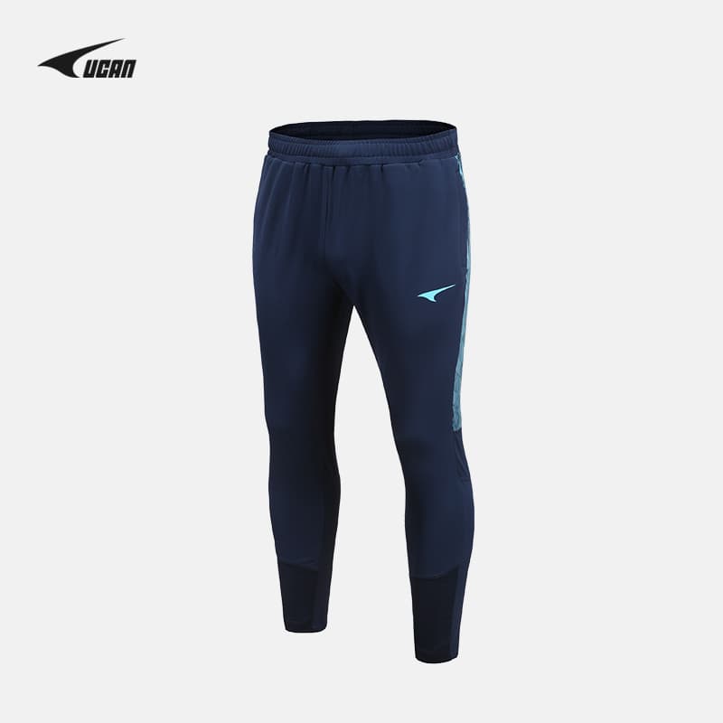 Ucan ucan calças esportivas masculinas calças de treinamento respirável Casual calças de malha correndo escovado pé de p