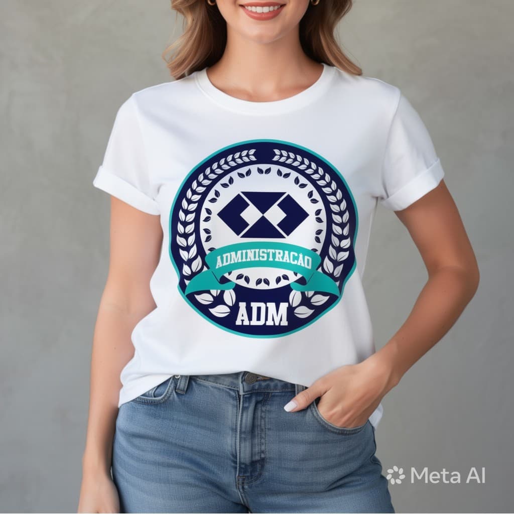 Camiseta Administração Adm  Baby Look  Blusa Variados Tipos 04A1