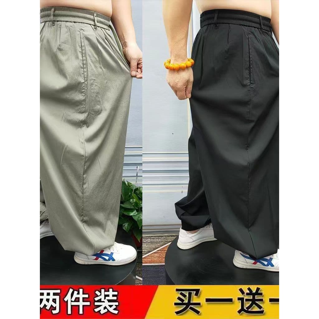 [Venda quente] Exportação de comércio exterior novo estilo solto fino Harem calças chique estilo Hong Kong simples All-M