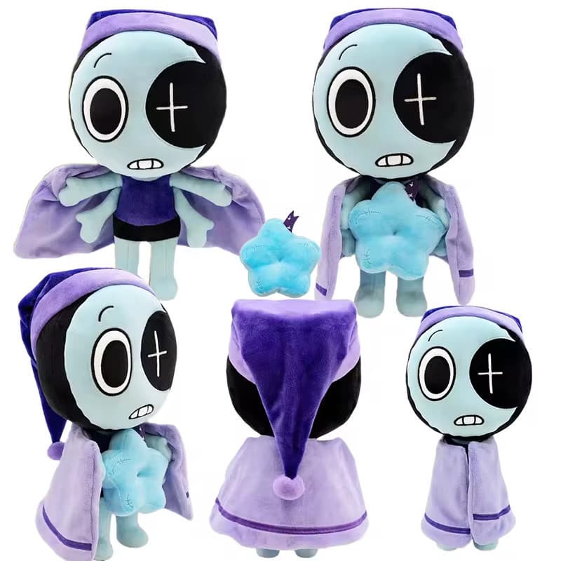 JAMXUN Novo Dandy's World Gourdy Pelúcia Bonito Dandy Astro Vee Pebble 1a Edição Ribecca Eclipse Plushies Boneca Brinque