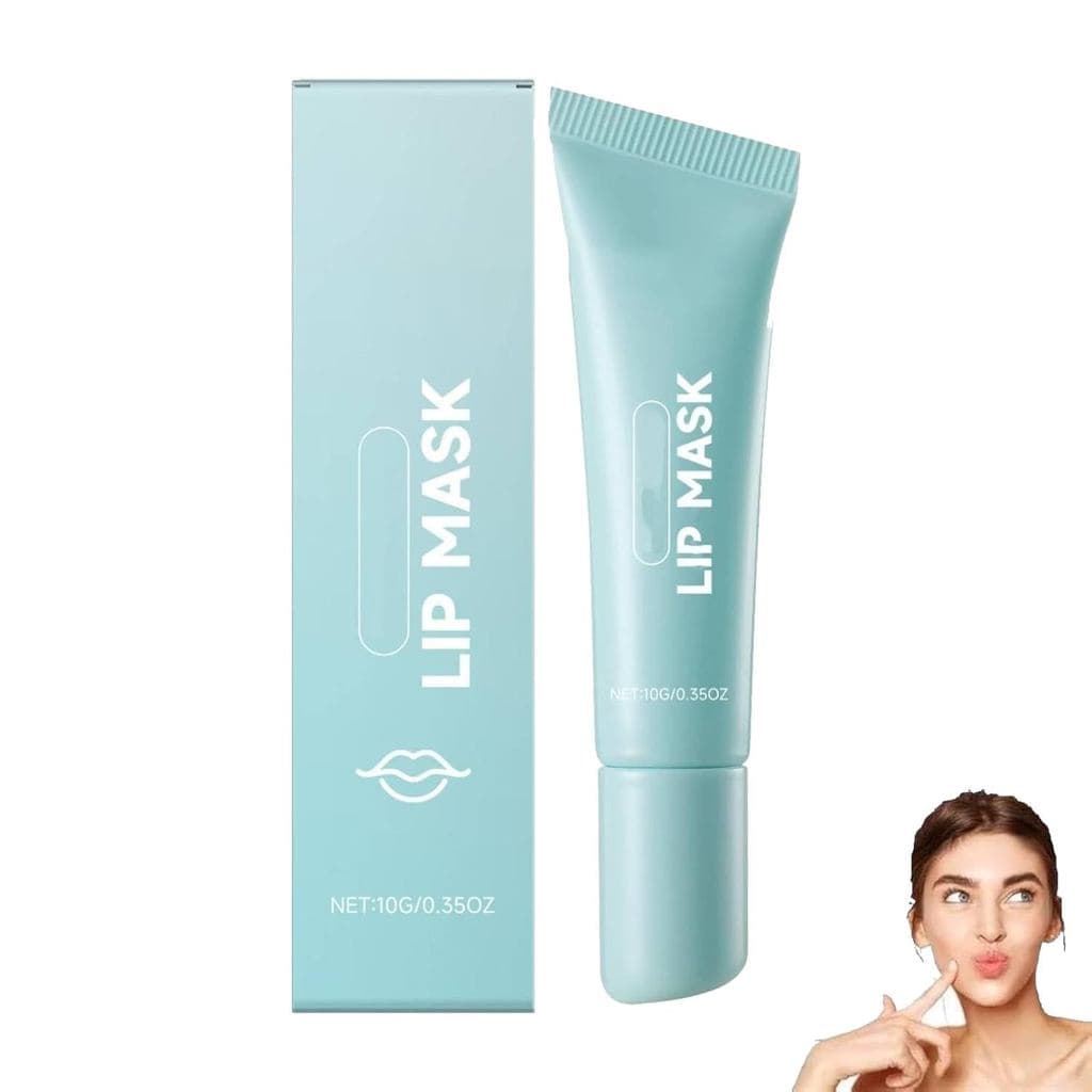 Máscara Labial Calmante Preparatória, Máscara Labial Laka, 10 ml/0,33 fl.oz, Máscaras Labiais Refrescantes e Removíveis,