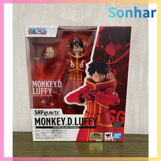 TAMASHII NATIONS S.H.Figuarts ONE PIECE Monkey D. Luffy Future Island Egghead 150mm PVC & ABS Painted
