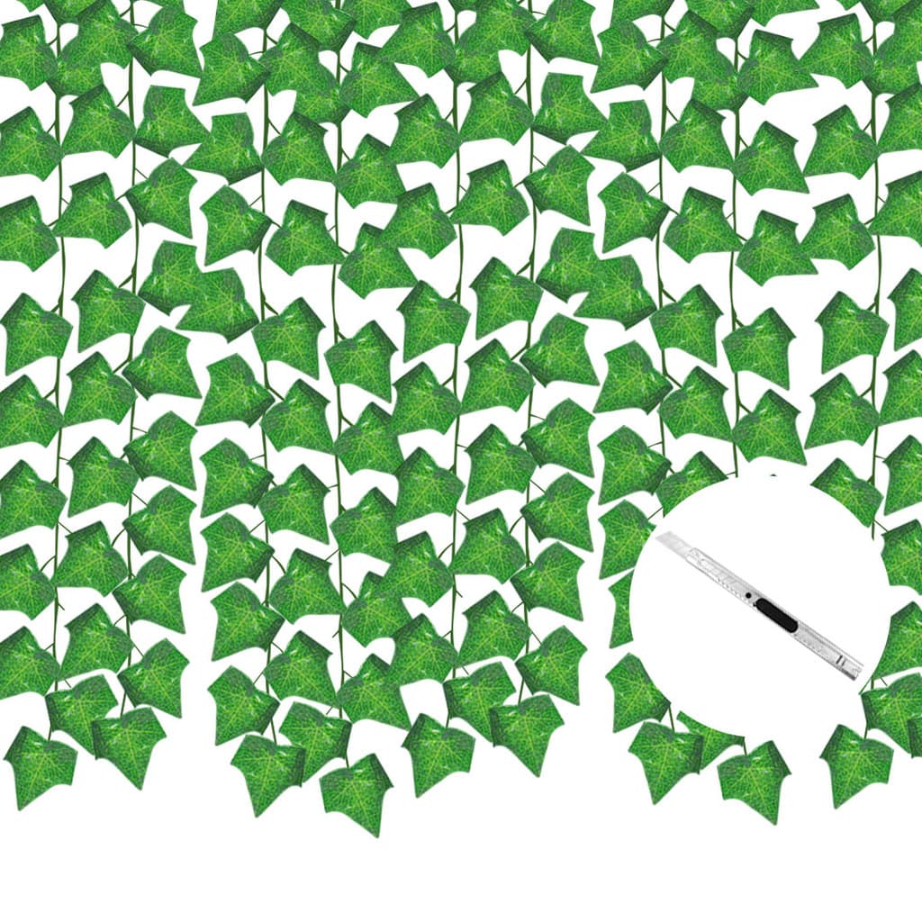 Conjunto de plantas de suporte para escalada de hera de 48 m, incluindo 24 correntes, pode ser usado para arranjo de flo