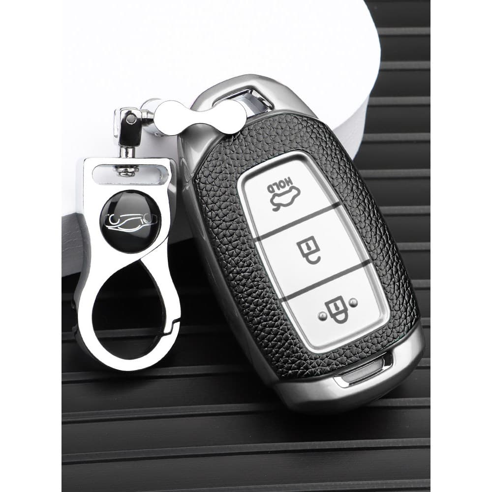 Adequado para Hyundai Festa Irante ix25 Sonata ix35 Mu Sa Shengda mapa famoso caso chave do carro capa fivela
