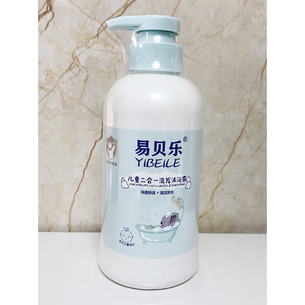 Expirado em 26 de dezembro 13 Green Leaf Yibeile 380ml Shampoo infantil 2 em 1 para lavagem corporal Shampoo para bebês