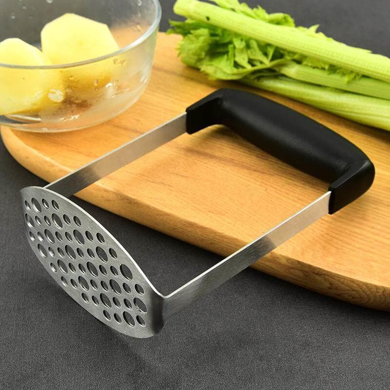 Purê de batata prensa de aço inoxidável purê de batata doce abóbora batata doce purê de batata doméstico purê de Taro co