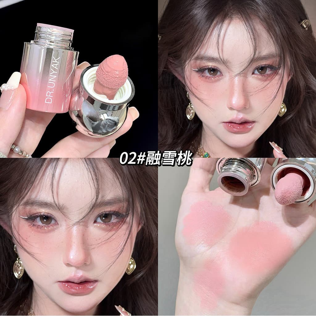 Blush líquido puro desejo estilo Pseudo-maquiagem repolho de longa duração à prova de suor não é fácil de desbotar implo