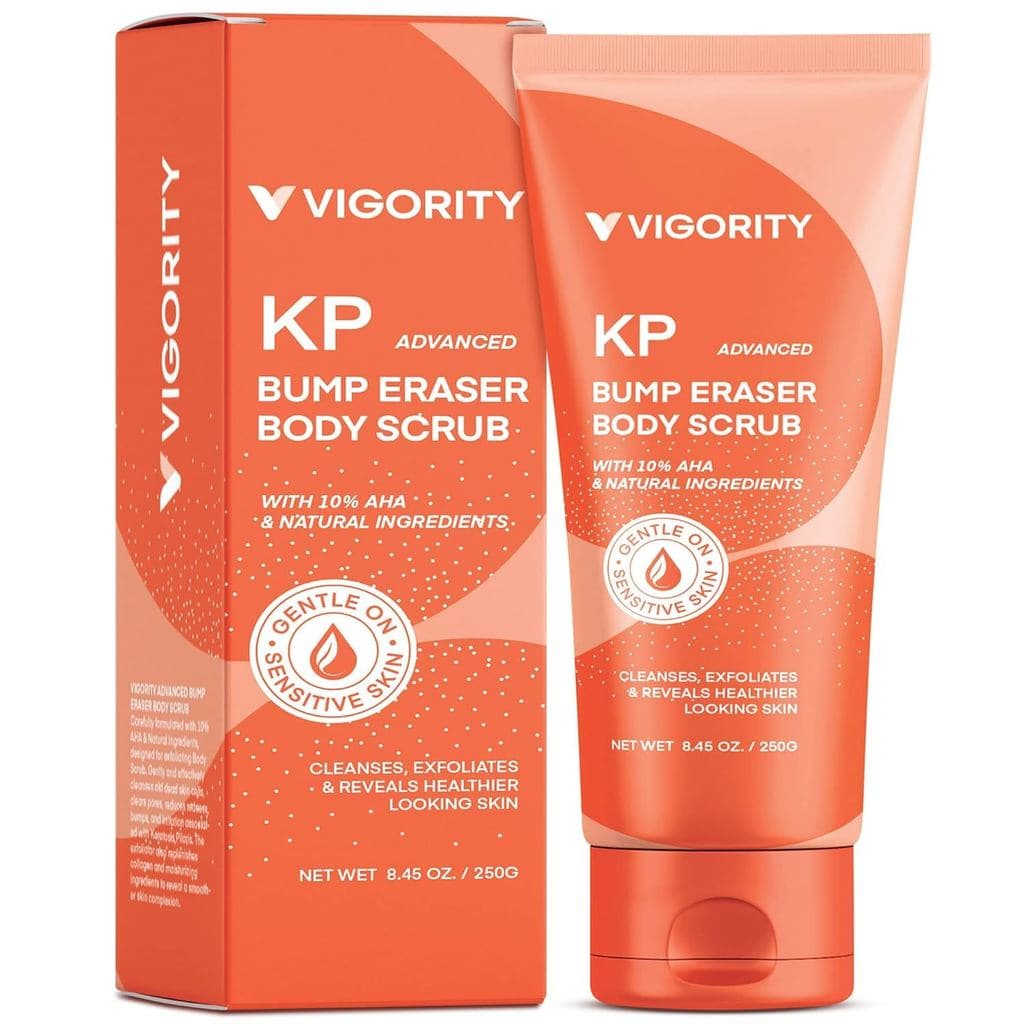 Esfoliante Corporal KP Bump Eraser - Tratamento para Queratose Pilaris (Pernas de Morango, Pele de Galinha) - Esfoliante
