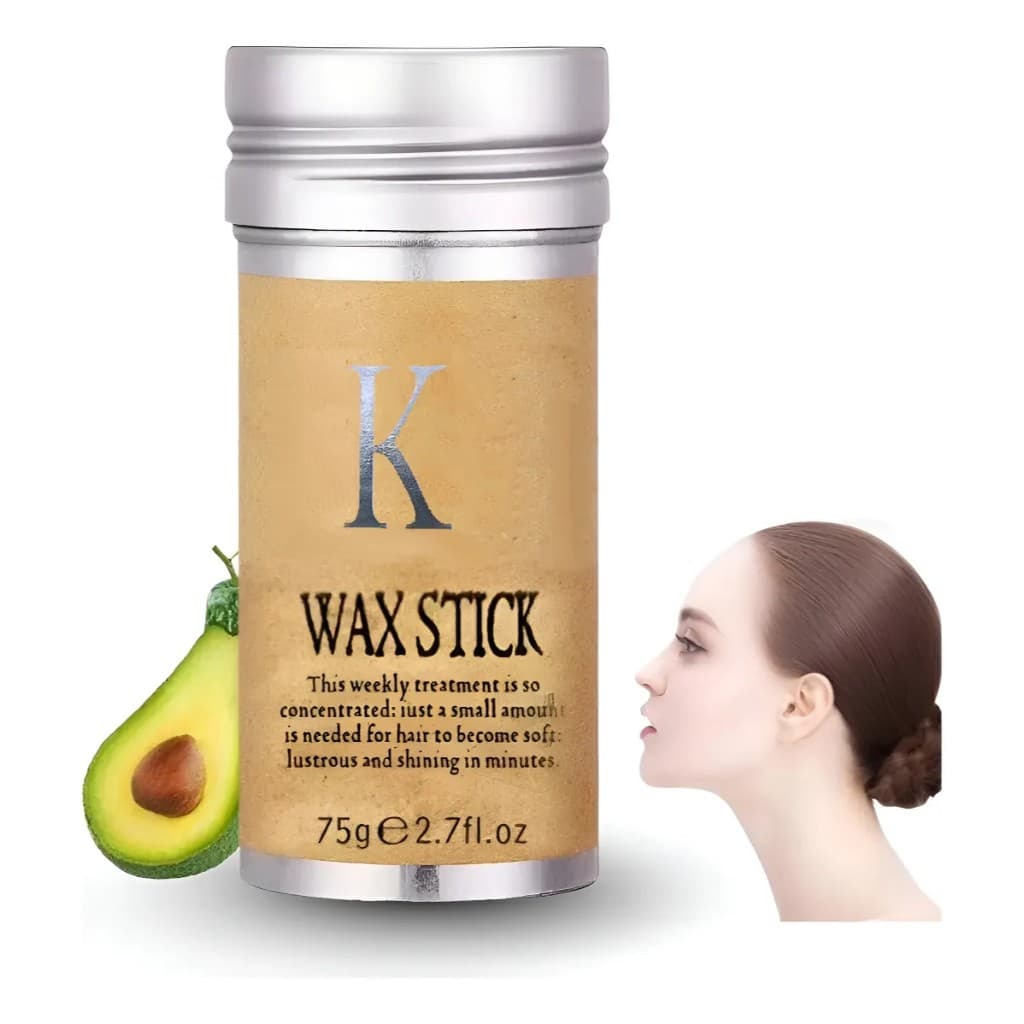 IKY Hair Wax Stick 75G Bastão De Cera Capilar Para Modelar , Hidratar , Controlar O Frizz , Organizar Pontas Duplas