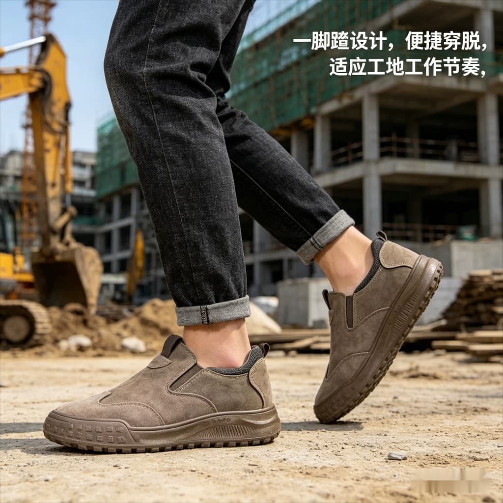 Sapatos de trabalho de cano baixo à prova d'água 2026 verão sapatos de seguro de trabalho de venda quente sapatos mascul