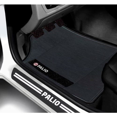 Kit Tapete E Soleira De Porta Fiat Palio Universal Carro personalizado