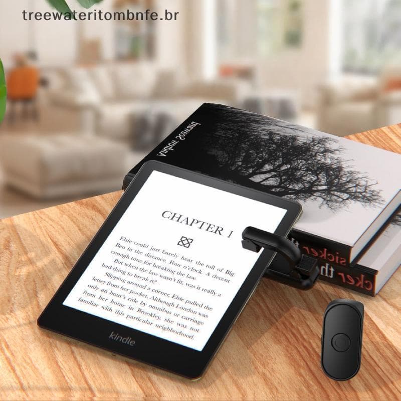1 Conjunto 2-Em-1 Leve E-book Página Turner Gatilhos De Registro Remoto Para Kindle Leitura ABS