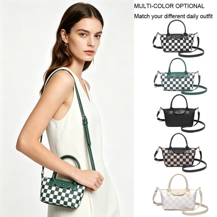 Jn bagagem pronto estoque Cross-Border xadrez moda mesmo estilo Longxiang saco High-End bolsa nova luz luxo de um ombro