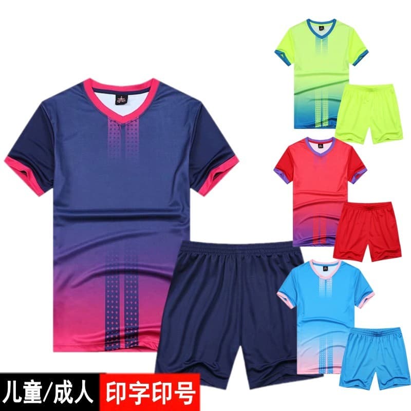 Crianças roupas infantis camisa de futebol das crianças estudantes do ensino fundamental meninas camisa de treinamento c
